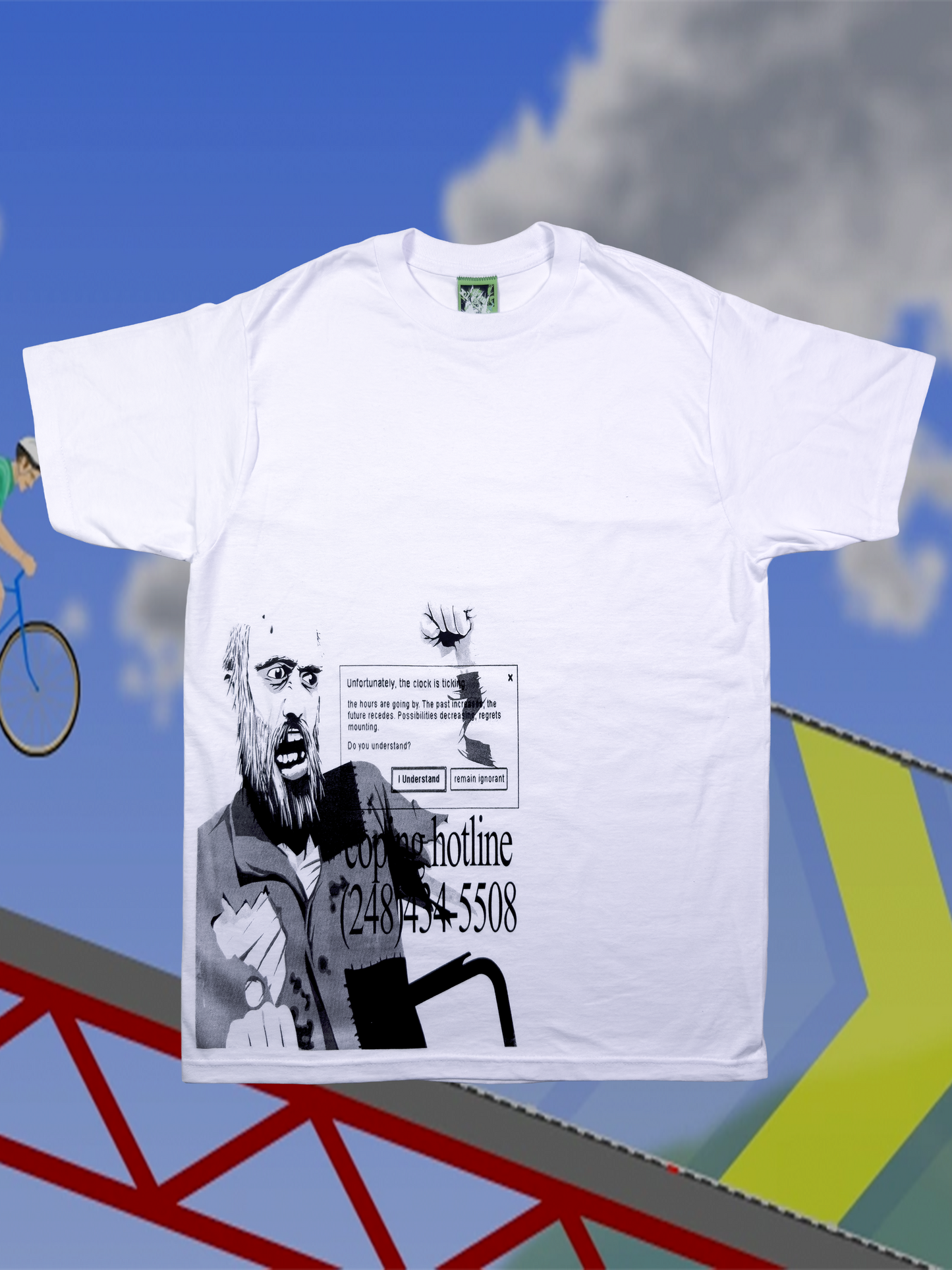 "Wheels" Tee