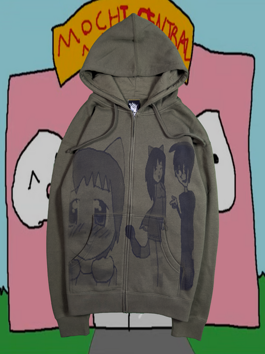 "Jealousy" zip-up jacket