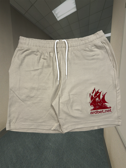 Embroidered Logo Lounge Shorts