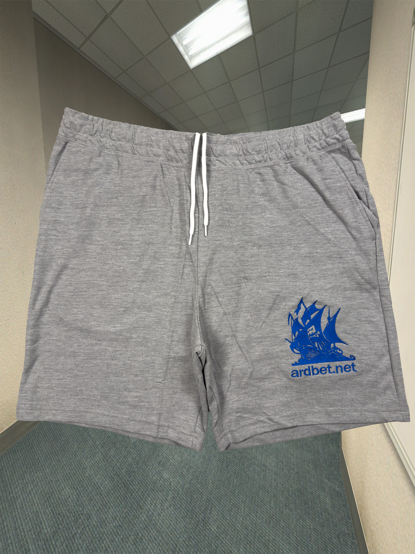 Embroidered Logo Lounge Shorts
